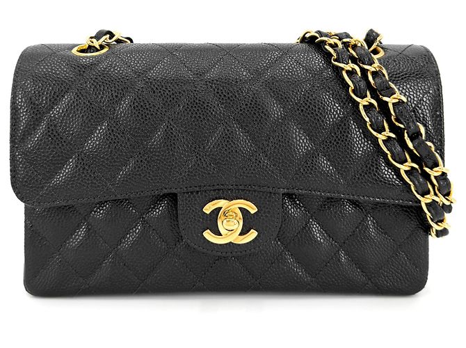 Borsa a tracolla Chanel Matelassé 23 Nero