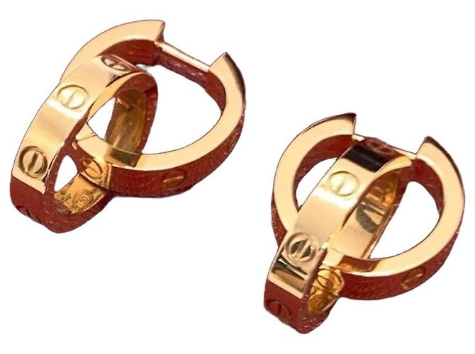 Love Orecchini Cartier D'oro