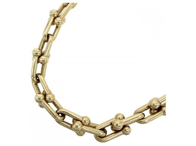Collar Tiffany & Co. Hardware para mujer, eslabones pequeños en oro amarillo de 18K