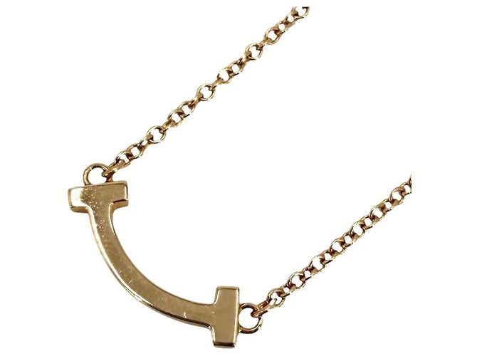 Tiffany T Colar com Pendente Tiffany & Co. T Smile Mini