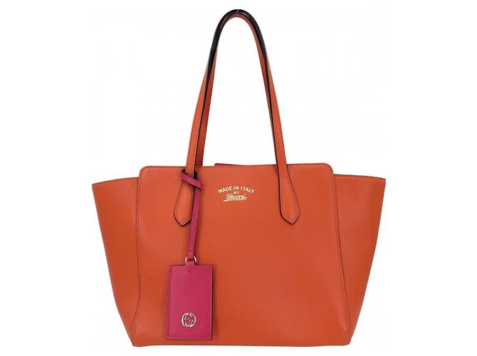 Saco Tote Swing para Mulher Gucci Rosa Laranja