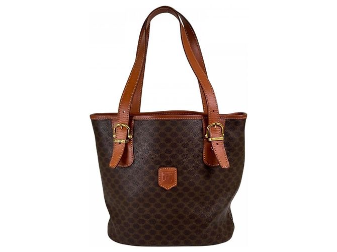 Céline Borsa Tote Celine in Pelle Marrone