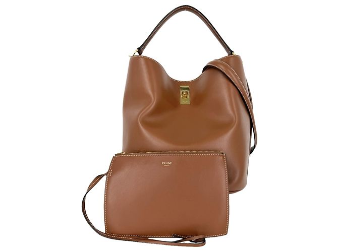 Céline Bolsa de Ombro Bucket 16 para Mulher Celine Marrom