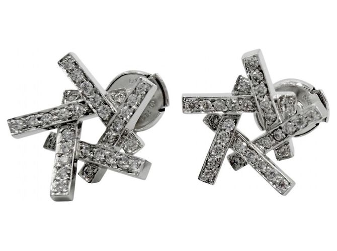 Tiffany & Co. Frank Gehry Axis Design Stecker-Ohrringe