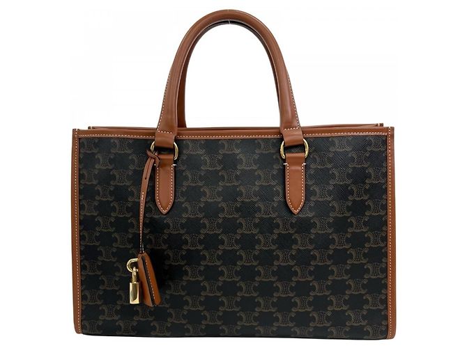 Céline Sac Cabas Celine Triomphe Marron