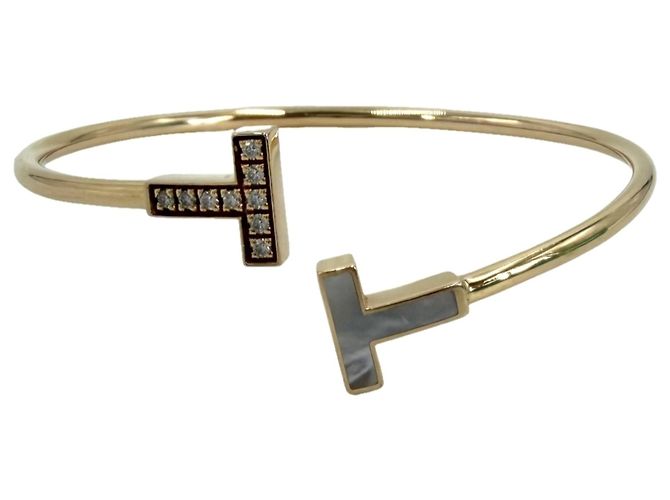 Bracciale rigido Tiffany & Co. in oro rosa 18K