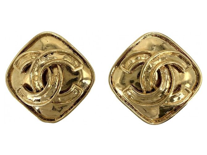 Timeless Chanel Vintage Clip-Ohrringe