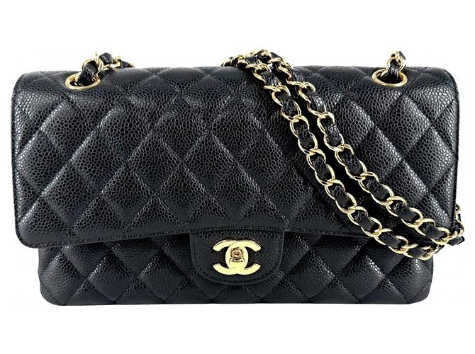 Borsa a tracolla Chanel Matelassé 25 Nero