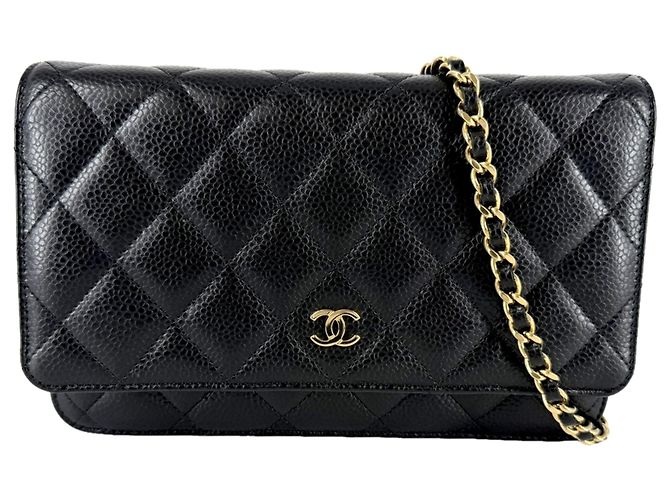 Borsa a tracolla Chanel Matelassé Nero
