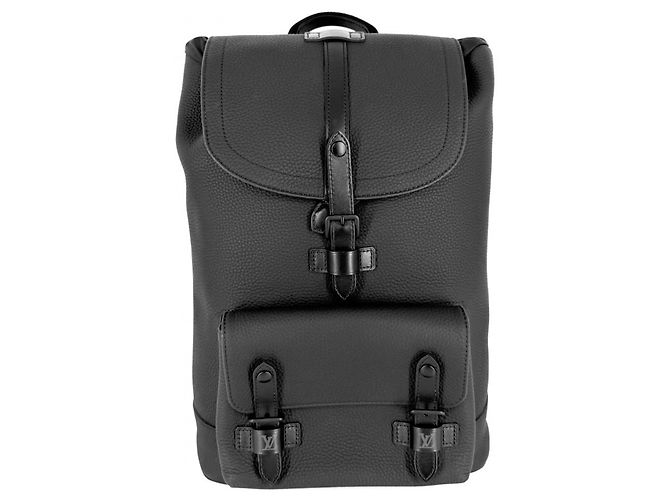 Louis Vuitton Christopher Slim Backpack Black