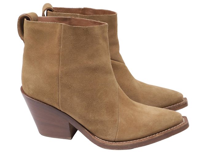 Bottines Acne Studios Donna en daim marron