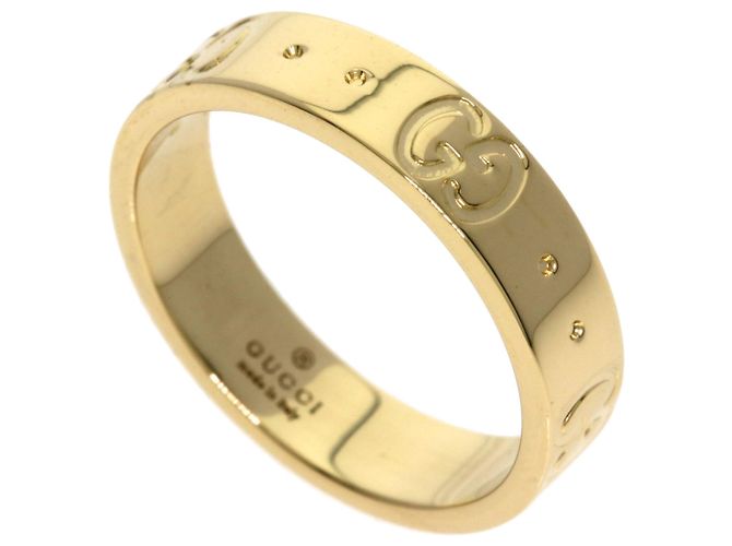 Anello Gucci Icon #7 in Oro Giallo 18K