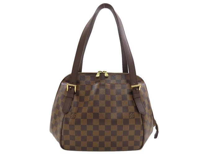 Louis Vuitton Belem MM Handtasche Damier ebene