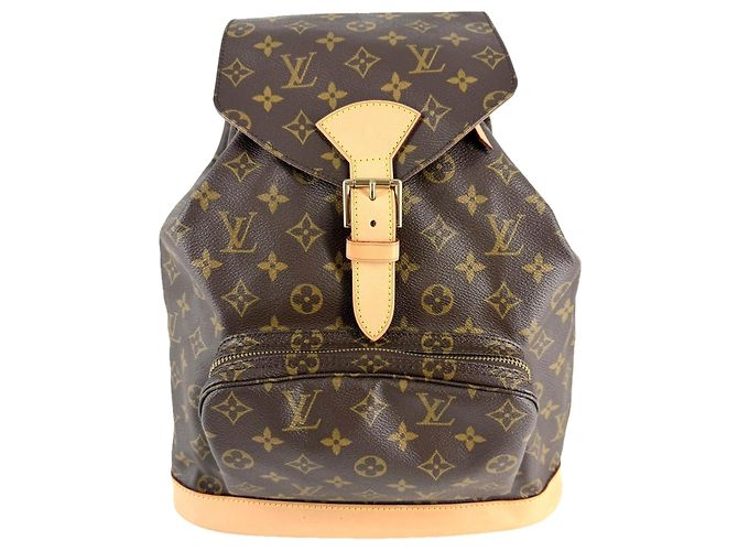Louis Vuitton Montsouris GM Backpack Brown