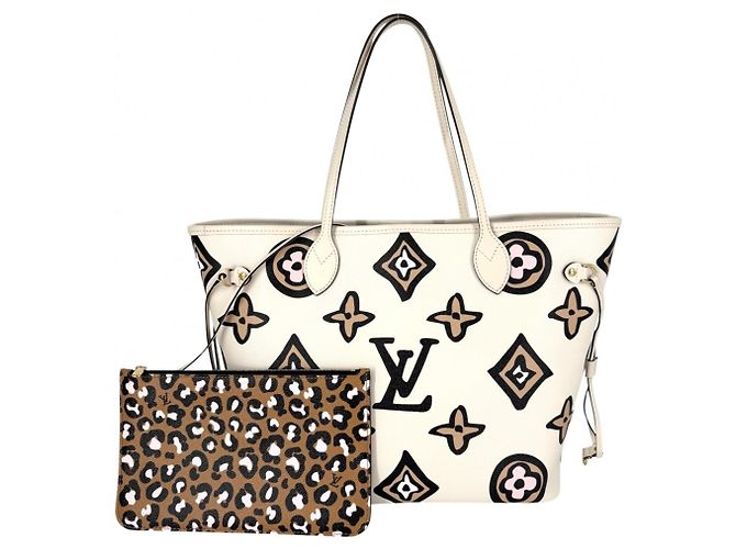 Sac Cabas Louis Vuitton Neverfull MM Noir