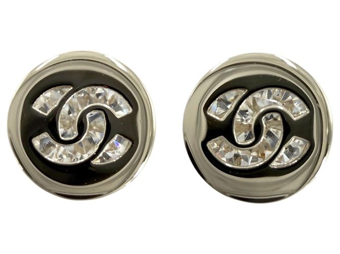 Pendientes Chanel para mujer - Diseño Coco Mark Blanco