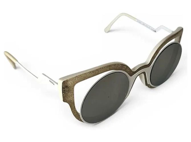 Gafas de sol Fendi Cat Eye Blanco
