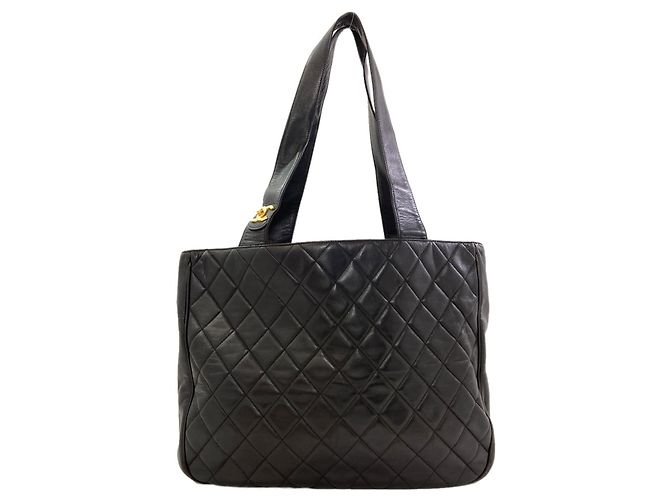 Classique Sac cabas Chanel Matelassé Noir