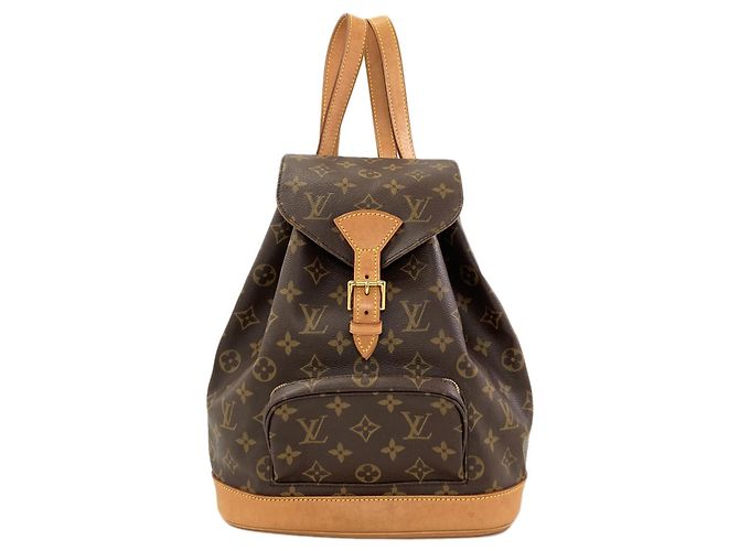 Louis Vuitton M51136 Montsouris MM Backpack Monogram