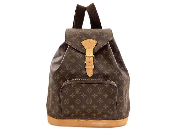 Mochila Louis Vuitton M51135 Montsouris GM Monograma