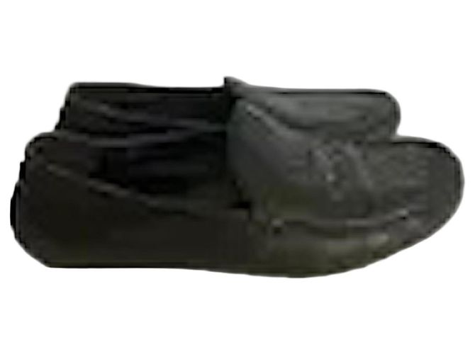 Mocassins en cuir noir Coach Marron