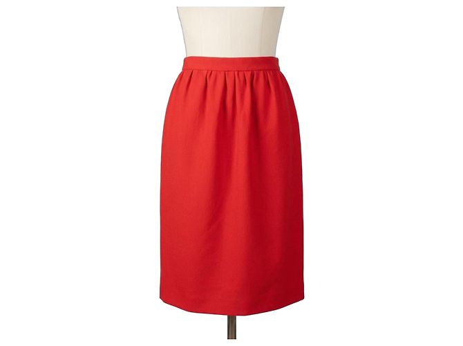 Falda Miu Miu Roja