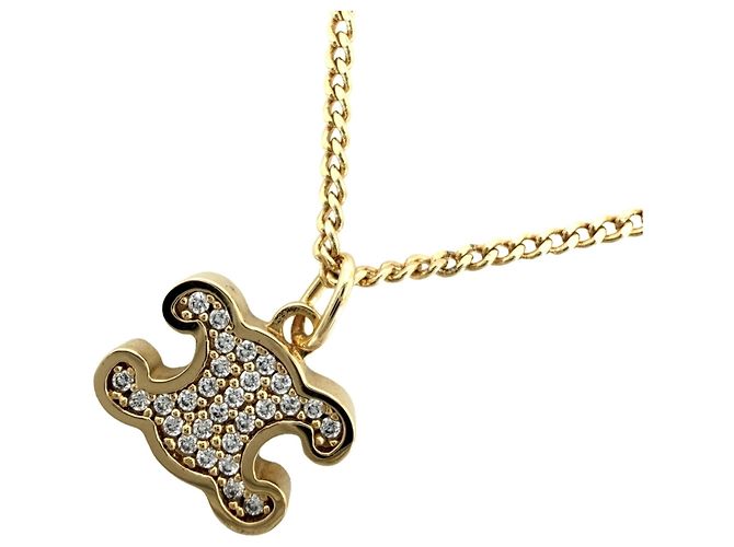 Céline Collier Celine Triomphe Blanc Doré