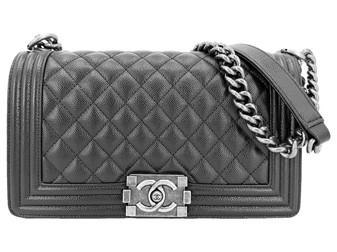 Borsa a tracolla Chanel Matelassé Nero