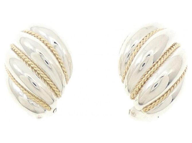 Orecchini a clip Tiffany & Co. 925 e oro giallo 18K