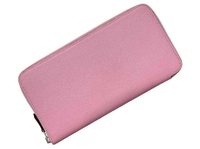 Hermès Hermes Azap Silk Long Wallet Pink