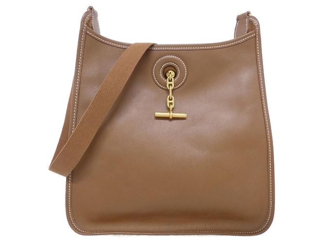 Hermès Bolsa de Ombro Hermes Vespa PM Marrom