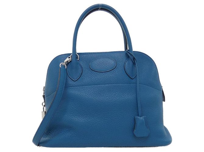 Hermès Sac à main Hermes Bolide Bleu
