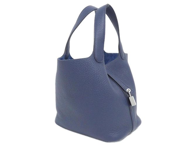 Hermès Borsa Hermes Picotin Lock PM Blu