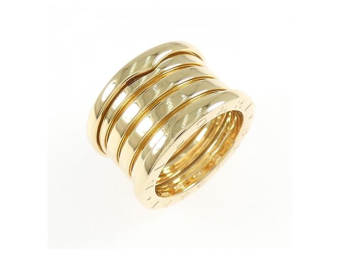 Bulgari Anello Bvlgari B.zero1 a 5 bande in oro giallo