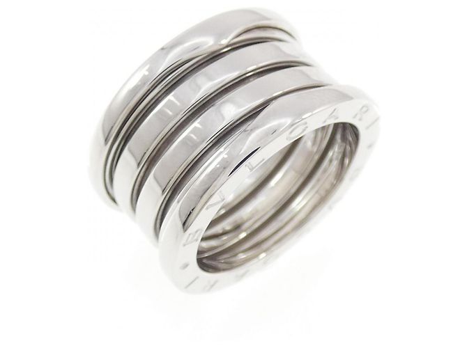 Bulgari Anel Bvlgari B.zero1 de 4 Bandas em Ouro Branco