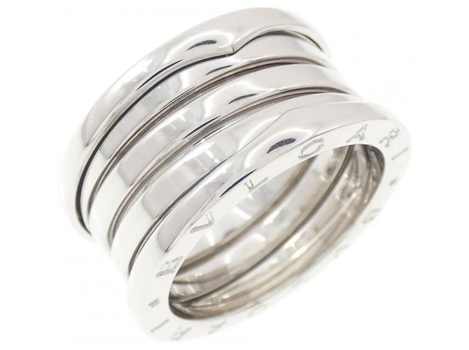 Bulgari Anillo Bvlgari B.zero1 de 4 bandas en oro blanco de 18K