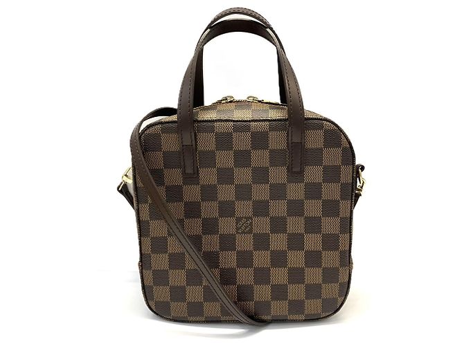Bolsa Louis Vuitton Damier Spontini Marrom Damier ebene