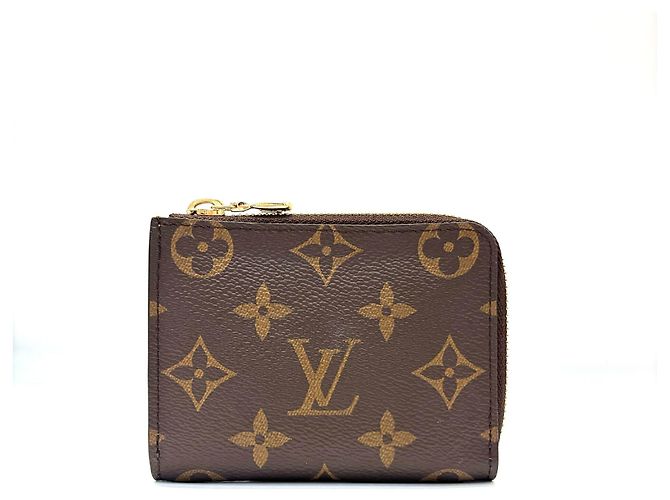 Monedero Louis Vuitton Monogram Castaño Amarillo