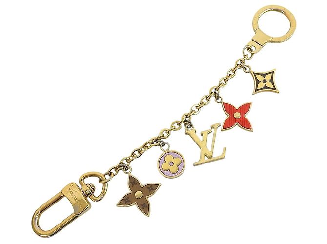 Pingente de bolsa Louis Vuitton Multicolor Multicor Dourado