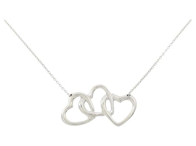 Tiffany & Co Tiffany Triple Open Heart Halskette