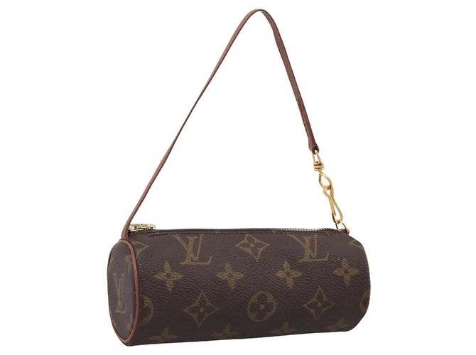 Pochette LOUIS VUITTON Monogram Papillon LV Auth 199143 Monogramma