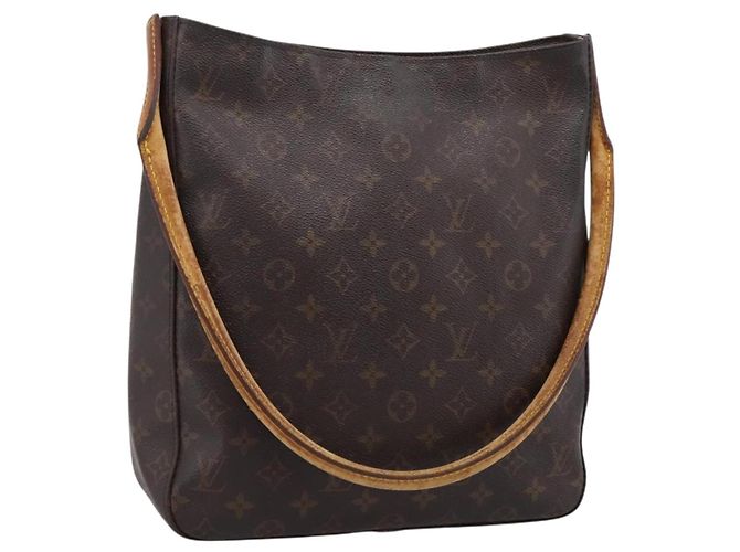 LOUIS VUITTON Monogram Looping GM Shoulder Bag M51145 LV Auth 198994 Monograma