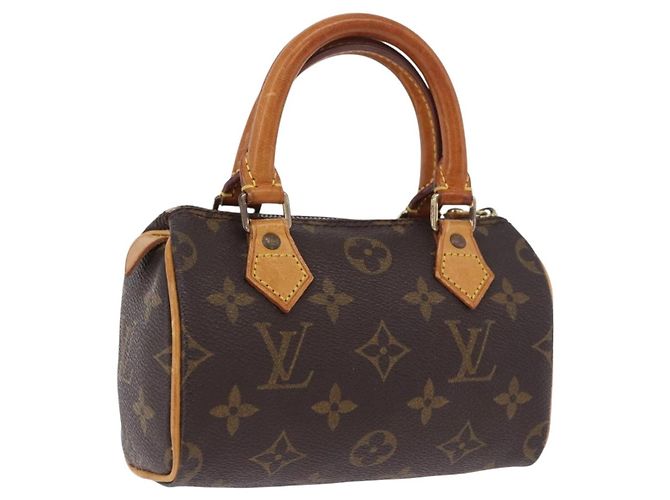 LOUIS VUITTON Monogram Mini Speedy Handtasche M41534 LV Auth ka5830 Monogramm