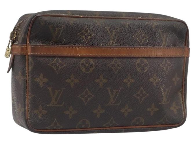 LOUIS VUITTON Monogram Compiegne 23 Clutch Bag M51847 LV Auth 197766 Monograma