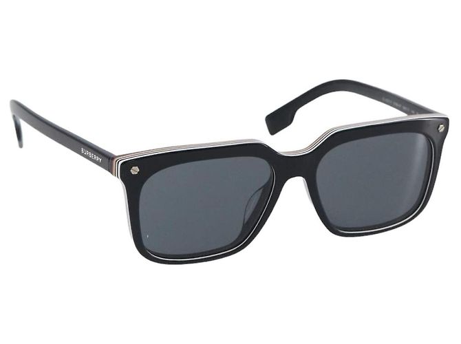 Occhiali da sole BURBERRY plastica Black Auth BA15181 Nero