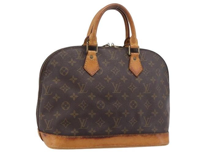 Borsa a mano LOUIS VUITTON Monogram Alma M51130 LV Auth 198990 Monogramma
