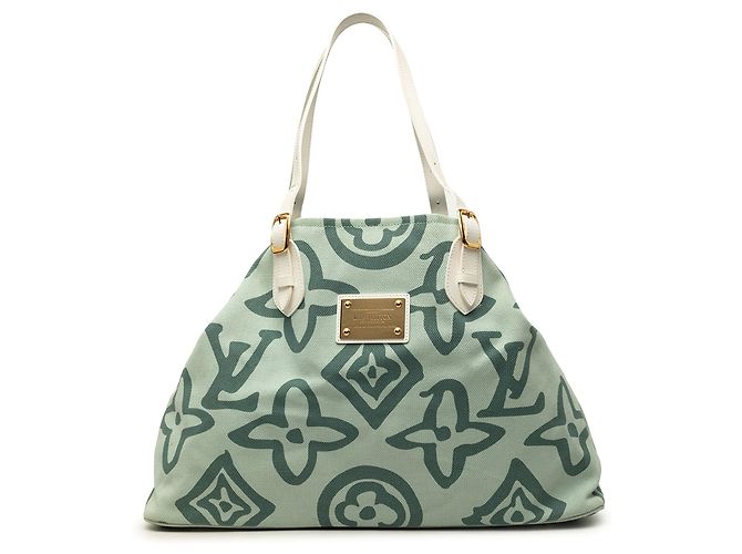 Saco Cabas GM Louis Vuitton Monogram Tahitienne Verde