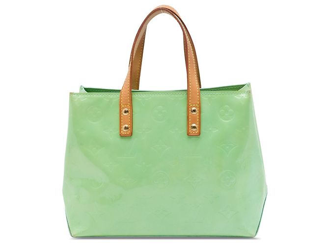 Bolsa Louis Vuitton Monogram Vernis Reade PM Verde