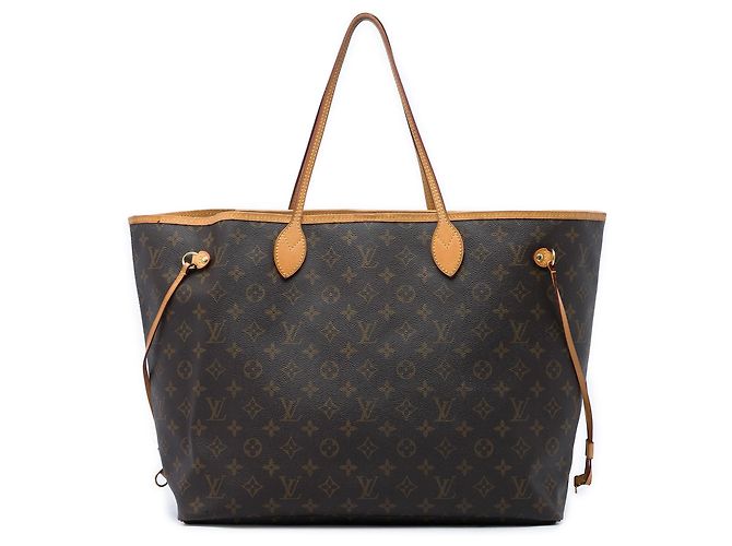 Sac cabas Louis Vuitton Monogram Neverfull GM Marron