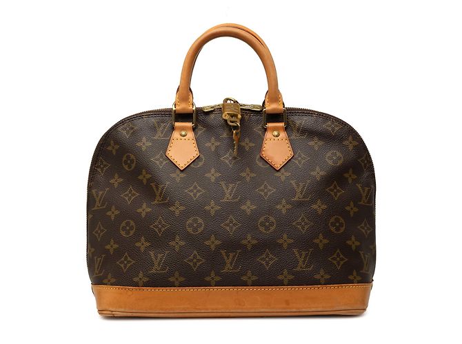 Sac à main Louis Vuitton Monogram Alma PM Marron